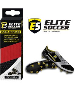 Flat Elite Soccer Laces Red